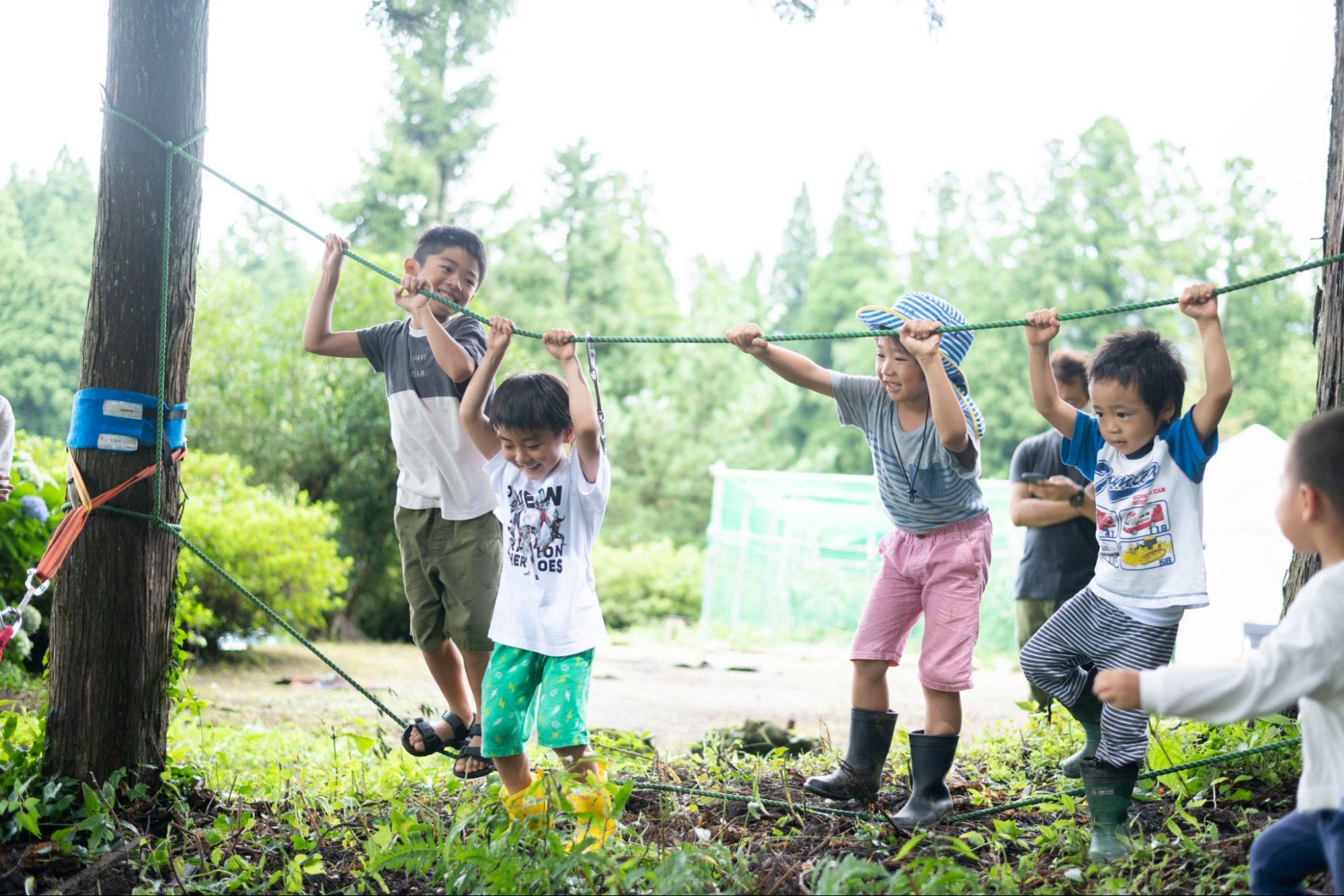 子ども達の笑顔であふれた「ミライの種」富山県上市町の繋がり