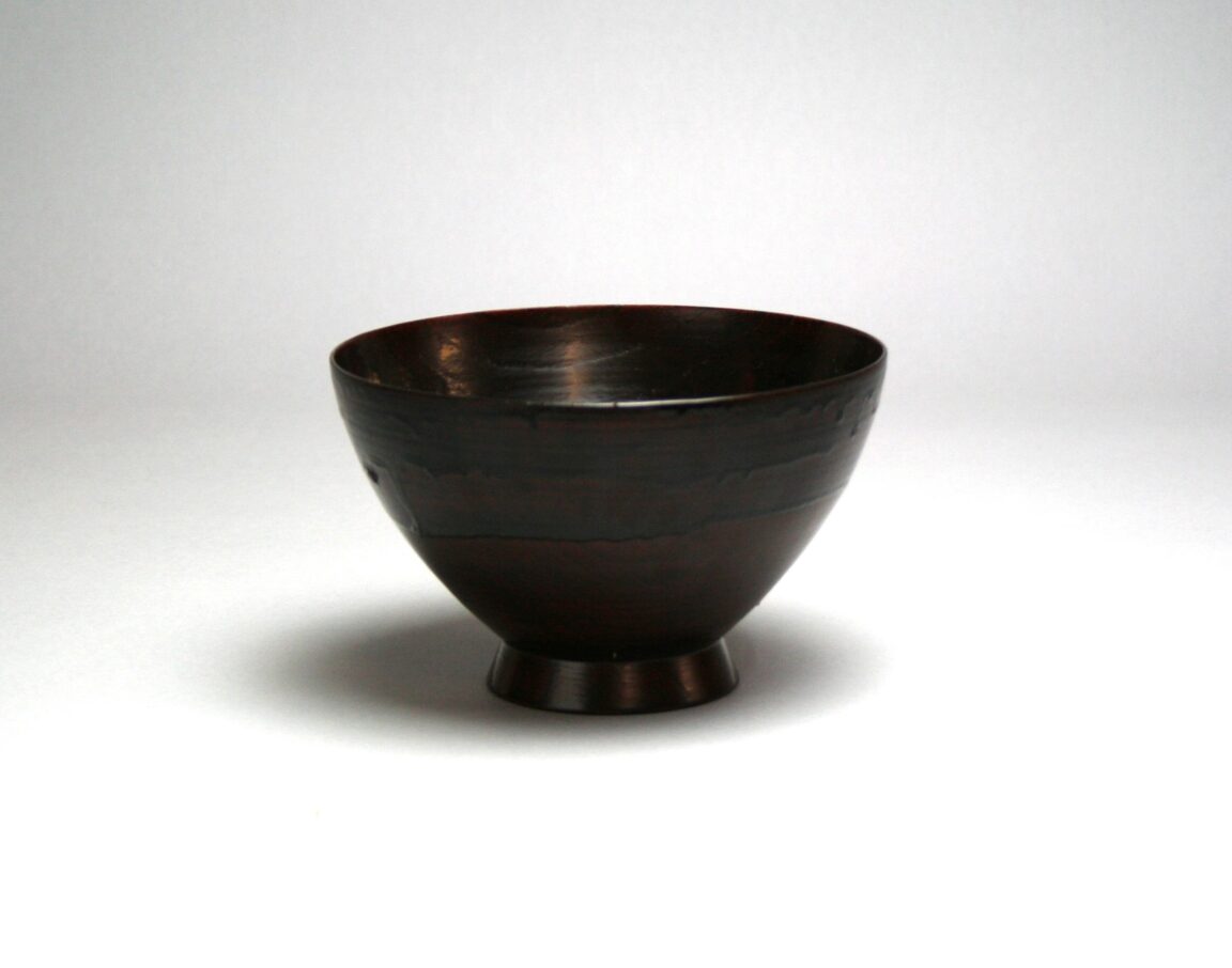 ★★角偉三郎★★盛椀 茶色B6★★百貨店購入品★ 角偉三郎 - 高洲堂-KOSYUDO-